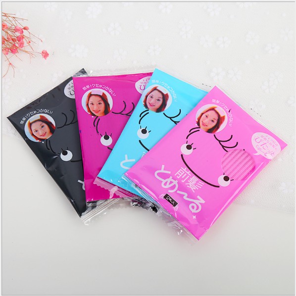 Set 2 miếng dán tóc giữ mái phong cách Hàn Quốc siêu tiện dụng, Miếng Dán Tóc Trang Điểm Rửa Mặt