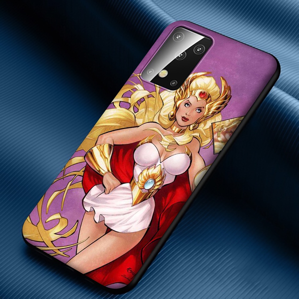 Samsung A8 Plus 2018 S20 Fe J2 J5 J7 Core J730 Pro Prime TPU Soft Silicone Case Casing Cover PZ44 Cartoons Anime She-Ra Princess of Power