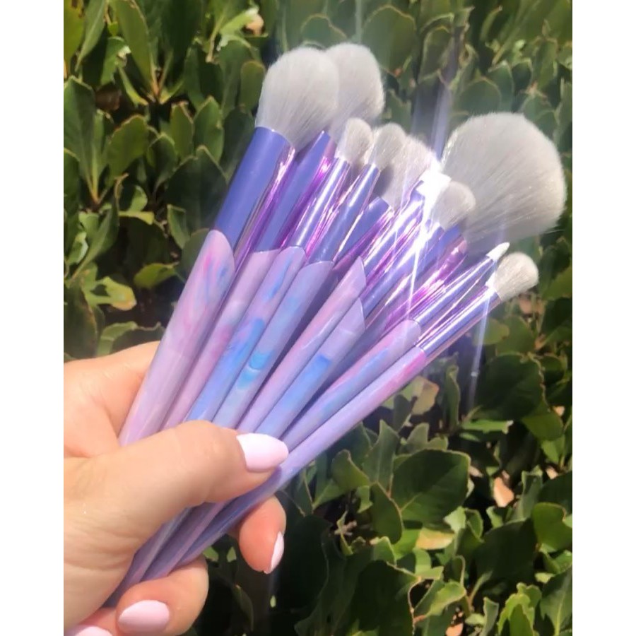 Set cọ BH Cosmetics Lavender Luxe 11 cây