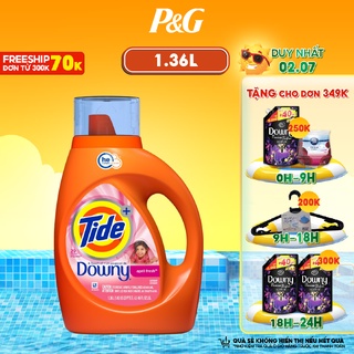 Hàng nhập khẩu USA Nước Giặt Cao Cấp Tide Hương Sương Mai 1,36L - Tide