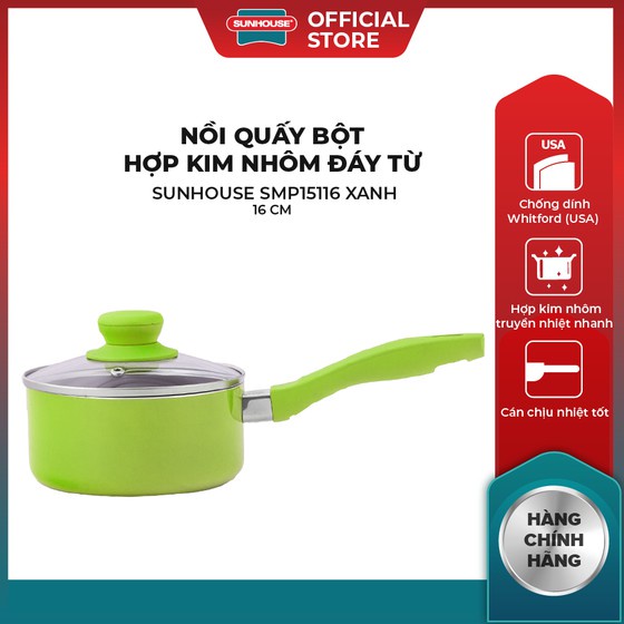 Nồi quấy bột đáy từ SUNHOUSE SMP15116
