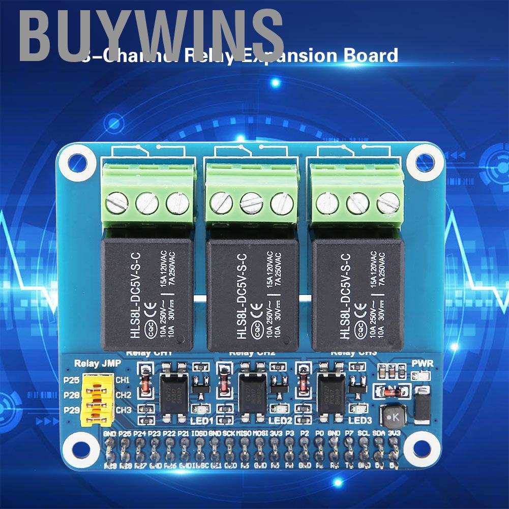 Bảng Mạch Mở Rộng Muawins Raspberry Pi A + / B + / 2b / 3b / 3b + 3 Kênh