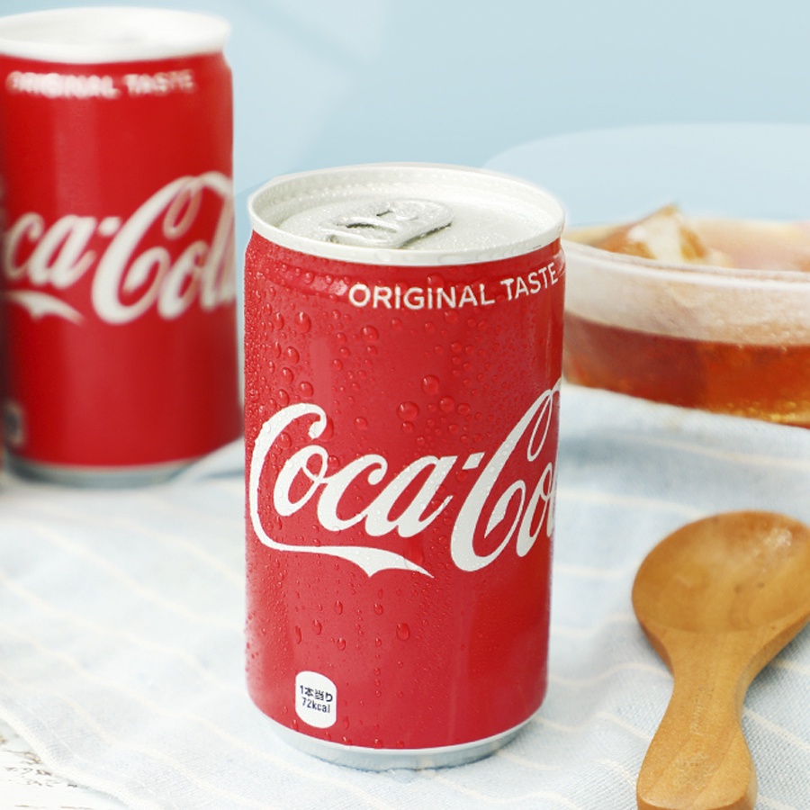 Coca Cola lon mini 160mL nội địa Nhật hương vị nguyên bản