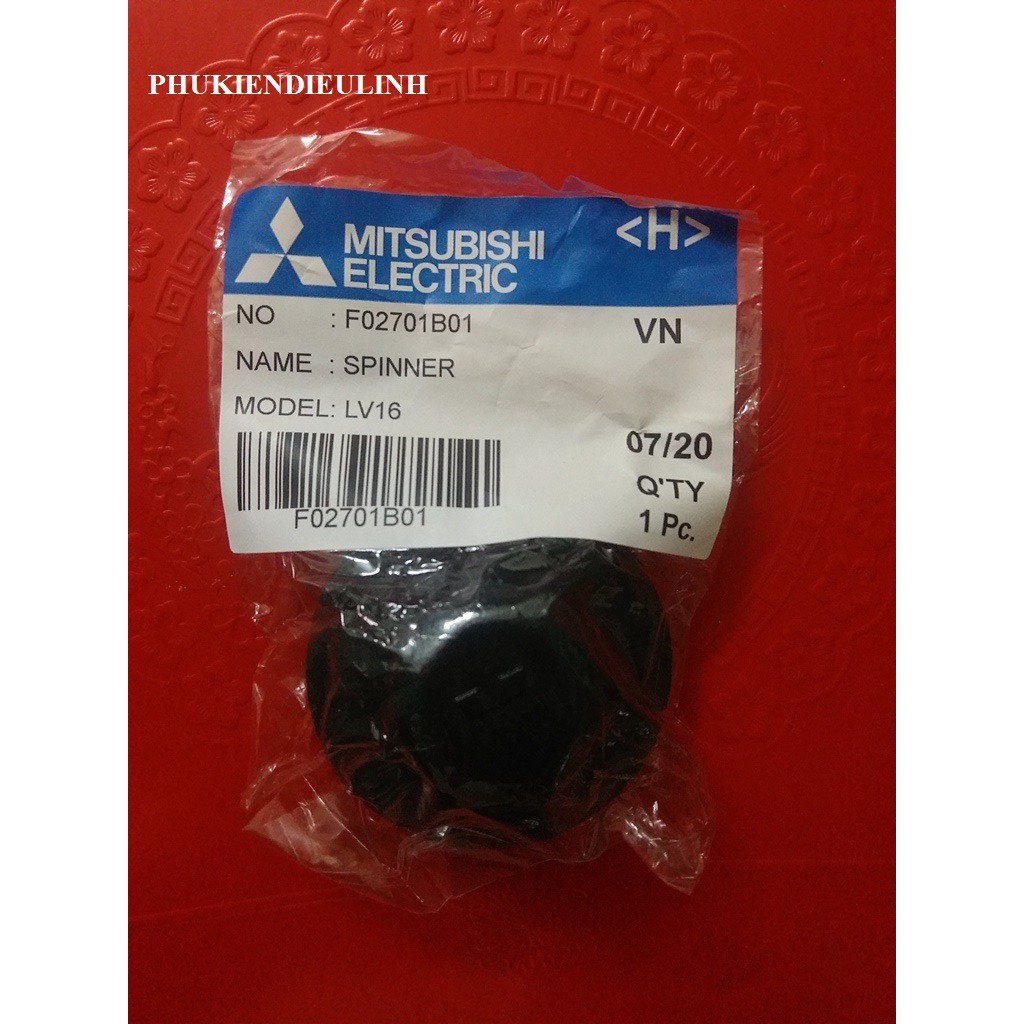 NÚM CHẶN CÁNH QUẠT MITSUBISHI W16-RT. LV16-RM/RL/RK/RH CHÍNH HÃNG