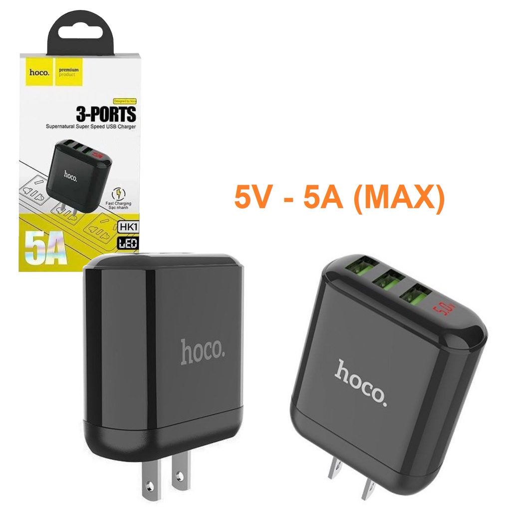 ADAPTER 5V-5.0A  3 USB