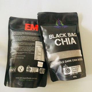 hạt chia đen gói 500g