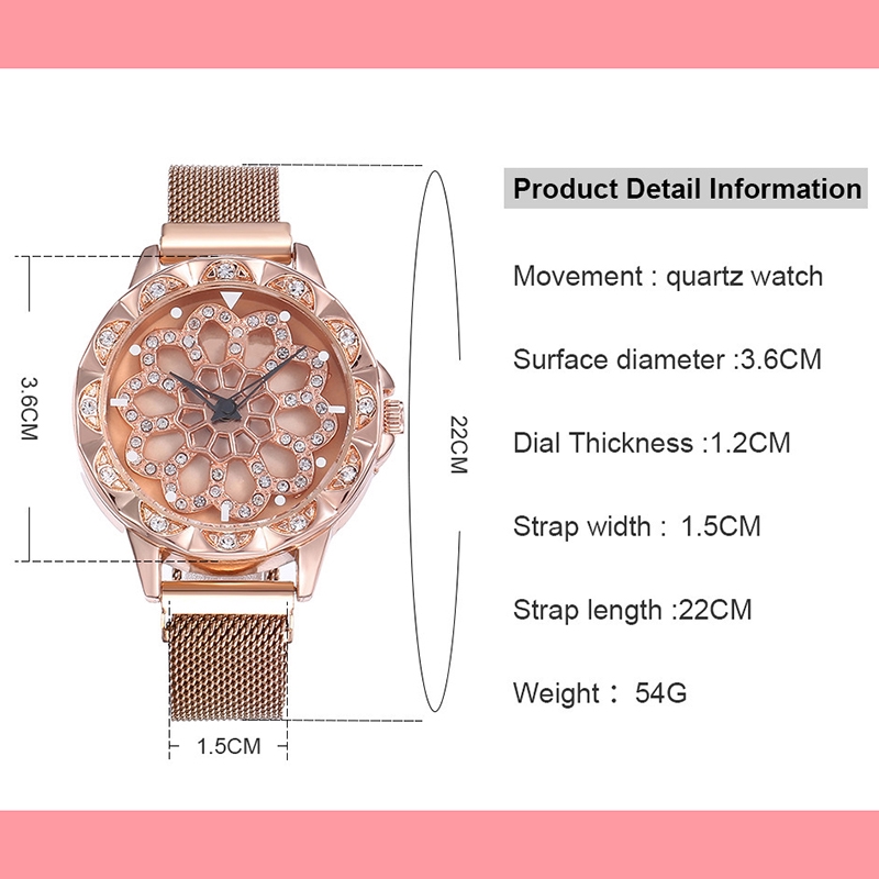 Đồng hồ nữ Spin Diamond