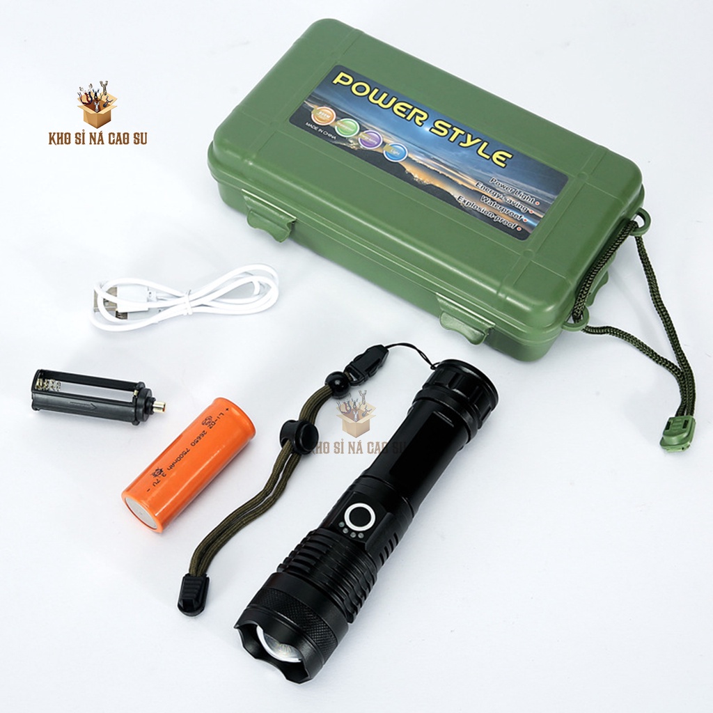[XHP50] Đèn pin siêu sáng cầm tay nhỏ gọn -Sản phẩm chính hãng -Đèn pin cầm tay