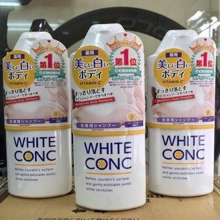 Sữa tắm trắng da white conc hàng nội địa nhật