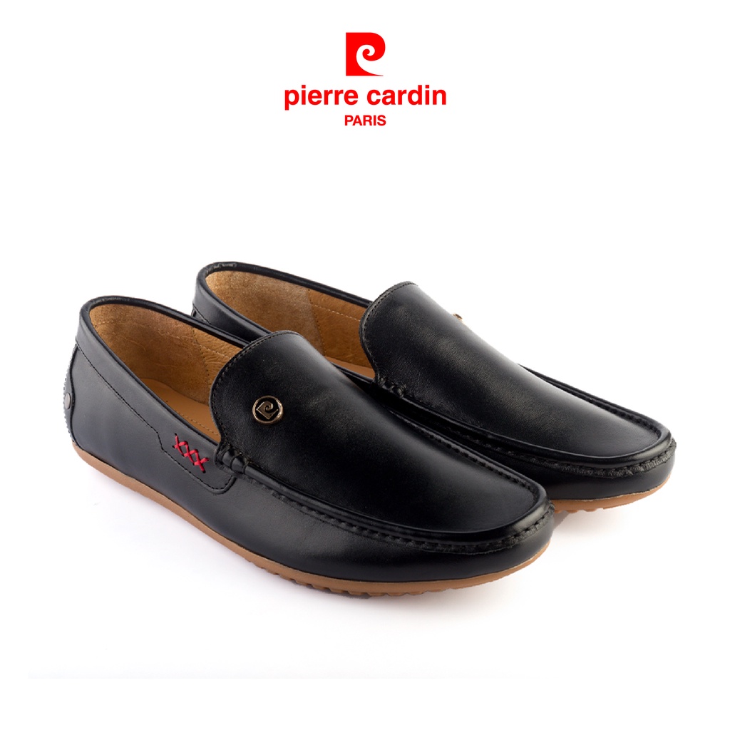 Giày da nam Pierre Cardin black loafer PCMFWLC084BLK