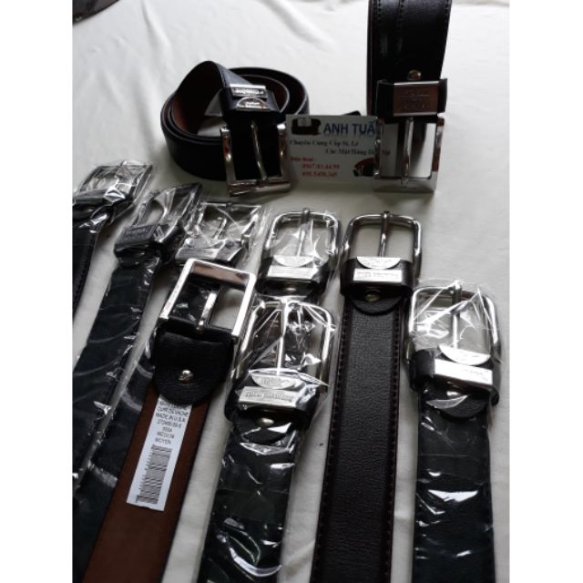 Thắt lưng nam da bò inox xịn