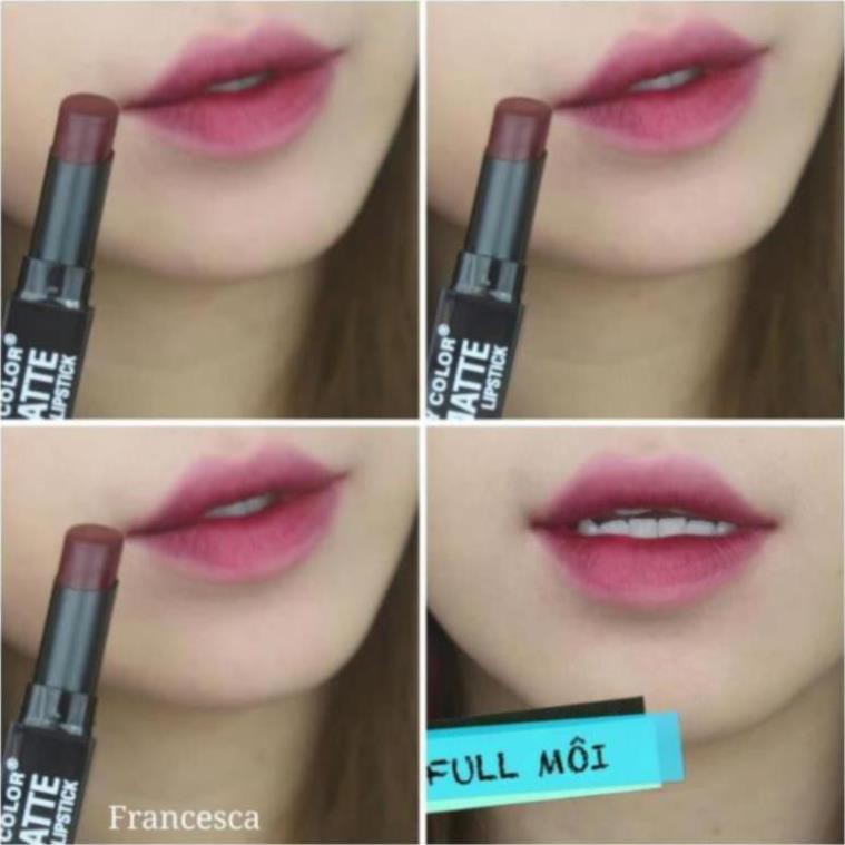 Son Lì City Color Be matte Lipstick #M9 Maroon