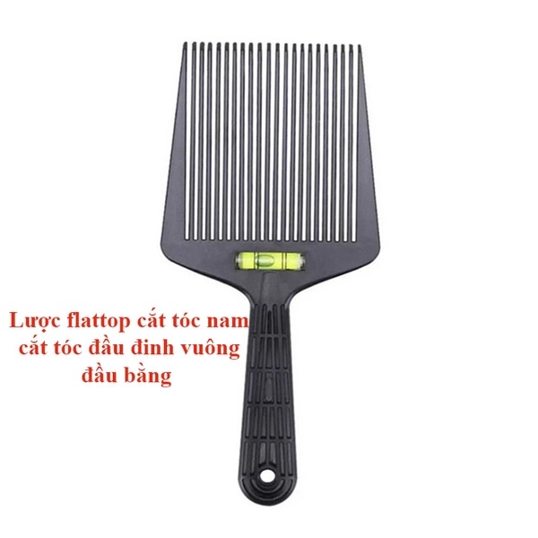 Lược flattop có cân bằng thủy tiện dụng dành cho thợ tóc