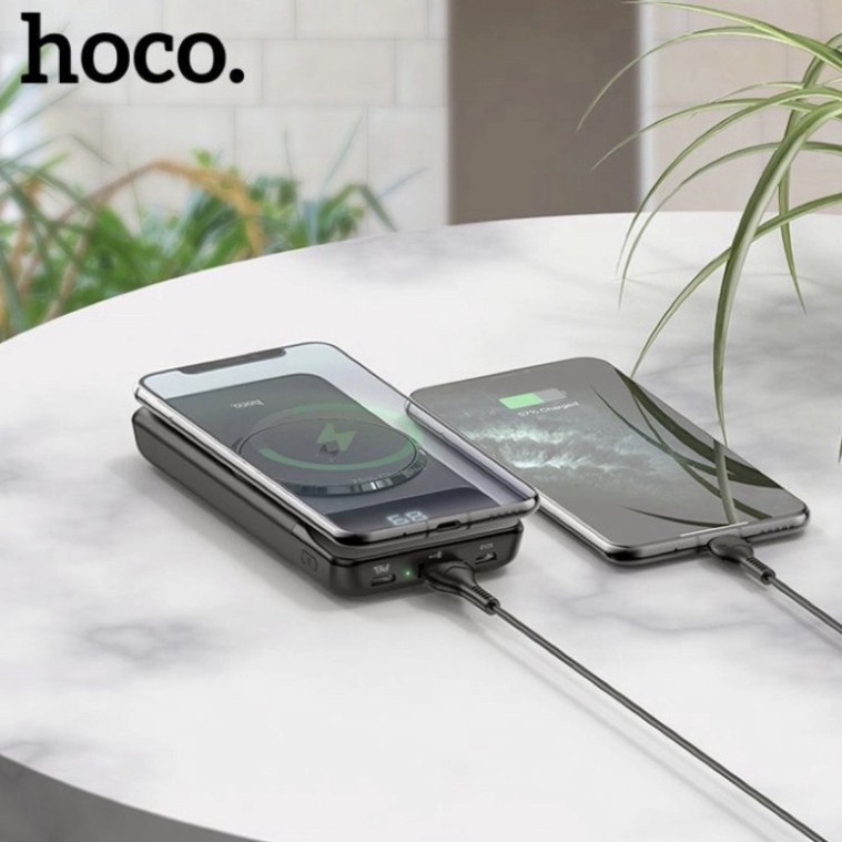 Pin Sạc Dự Phòng Không Dây Hoco J76 10.000mAh - Sạc Nhanh QC3.0 và PD20W