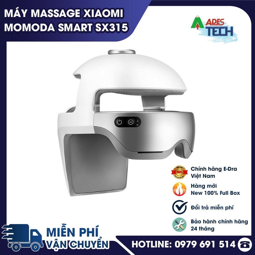 Máy Massage Đầu Xiaomi Momoda Smart SX315 3in1 - Massage Cổ Đầu Mắt - Bảo Hành Chính Hãng 6 Tháng