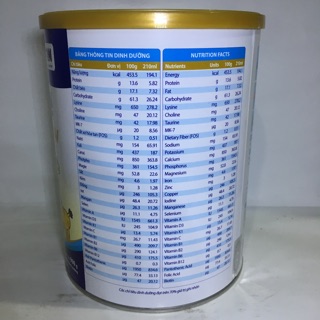 Sữa bột Babyme Grow - lon 900g