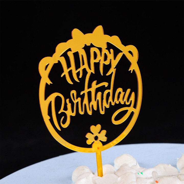 [FREESHIP❤️] Trang trí bánh - Combo 10 meka happy birthday đẹp-HD Shop