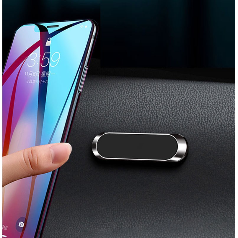 Giá đỡ điện thoại nam châm bằng hợp kim nhôm cao cấp cho xe hơi | BigBuy360 - bigbuy360.vn