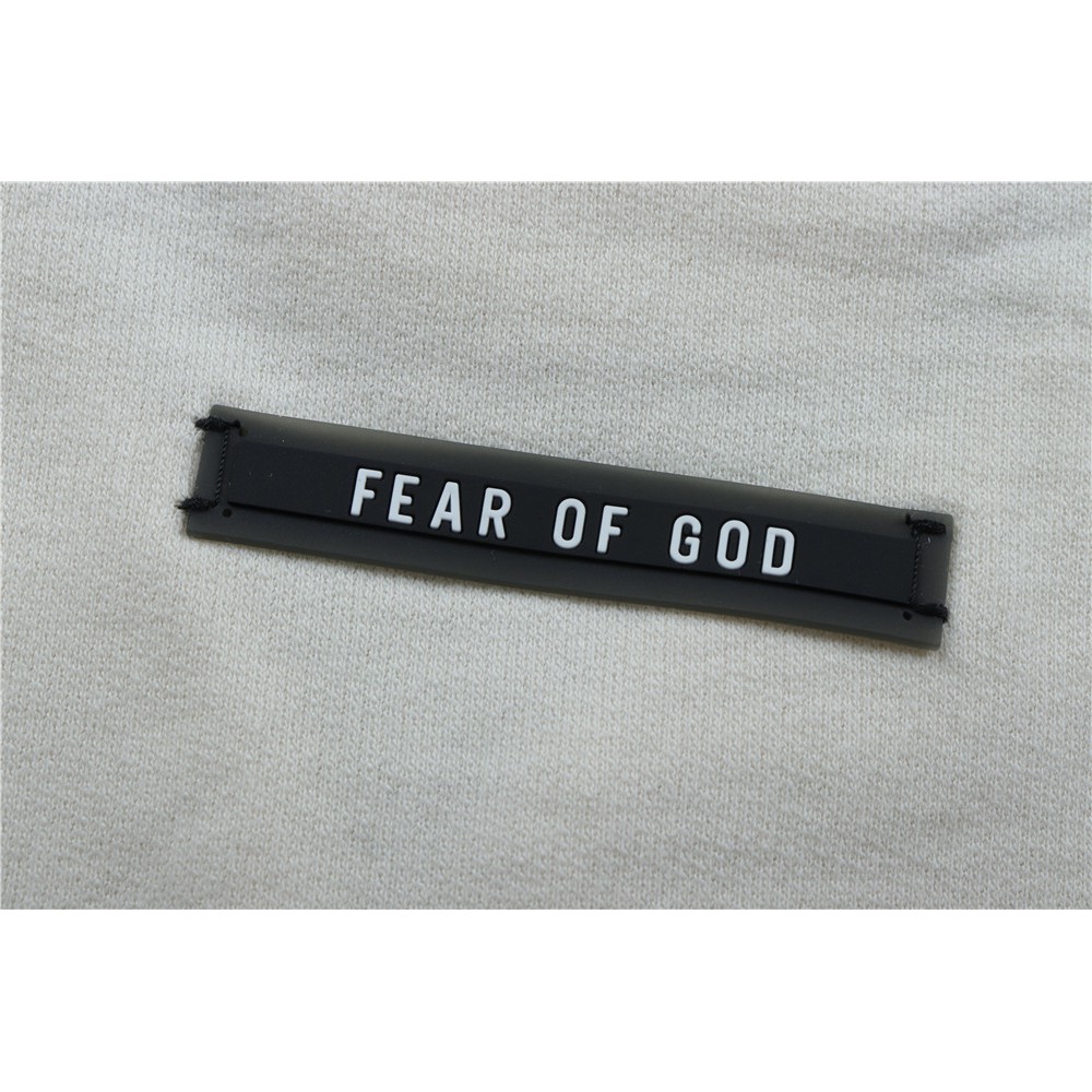 FEAR OF GOD FOG Brand Tide Europe and America Sixth Season Main Line Half Hall High Street Henry Tshirt Short Sleeve Collar
