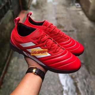 Giày Bóng Đá Copa 20.1 Đỏ Sọc Trắng TF(Free khâu đế + Tặng Túi Rút)