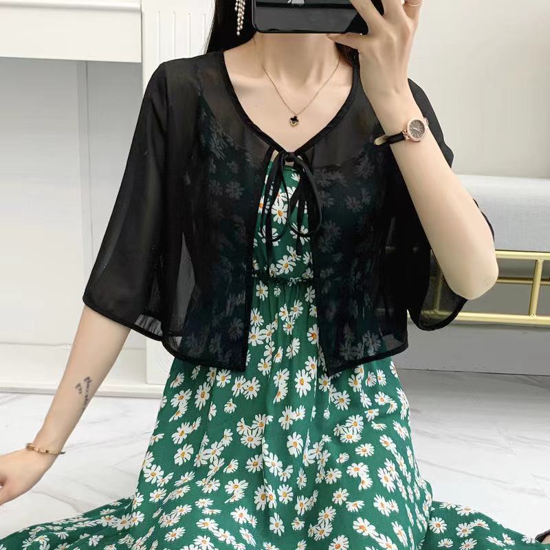 Áo Khoác Voan Mỏng Chống Nắng Thời Trang Mùa Hè Dành Cho Nữ