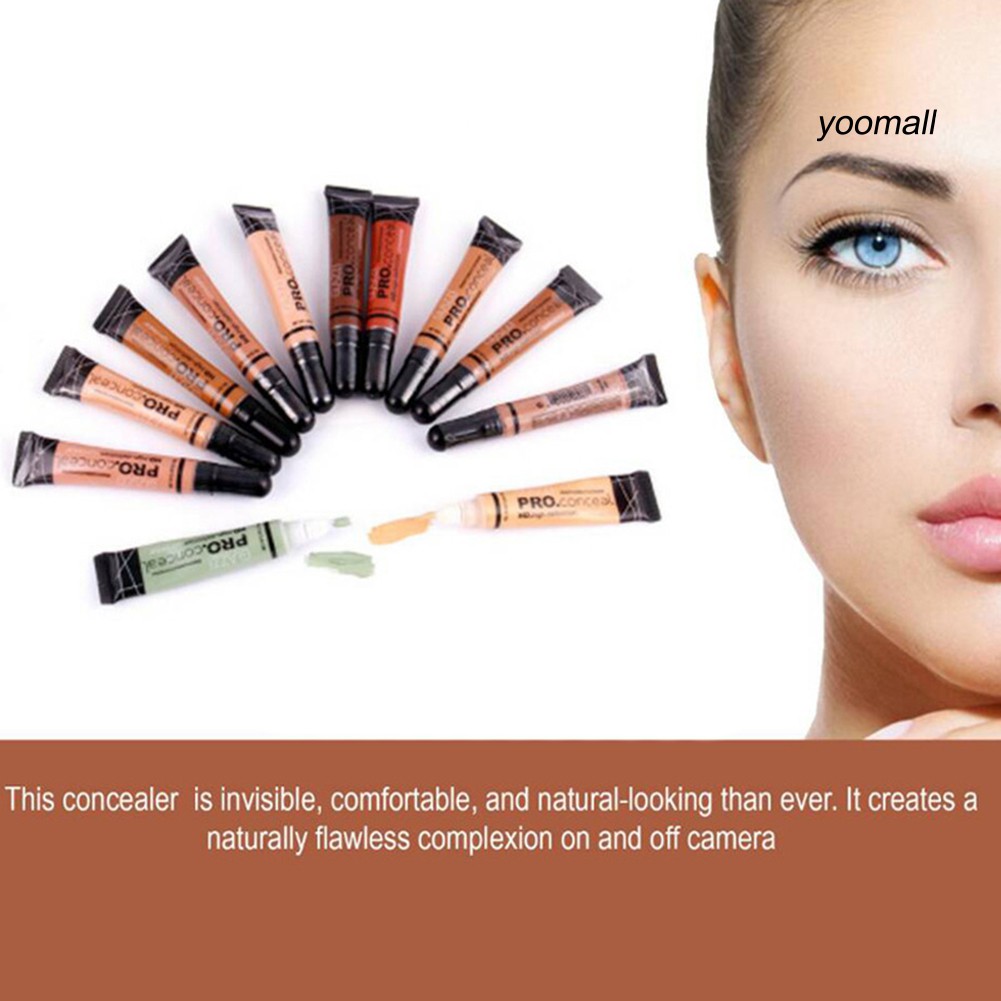 [Hàng mới về] Kem che khuyết điểm dạng lỏng có 9 màu sắc tự nhiên