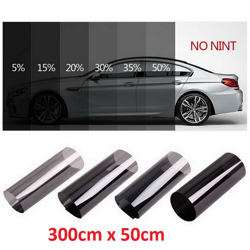 Tấm Film Bảo Vệ Cửa Sổ Xe Hơi 50cm X 300cm 1% - 50%