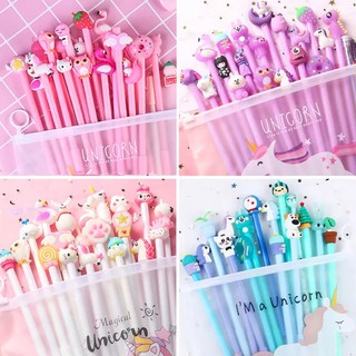 Bút bi nước nhiều màu sắc siêu cute