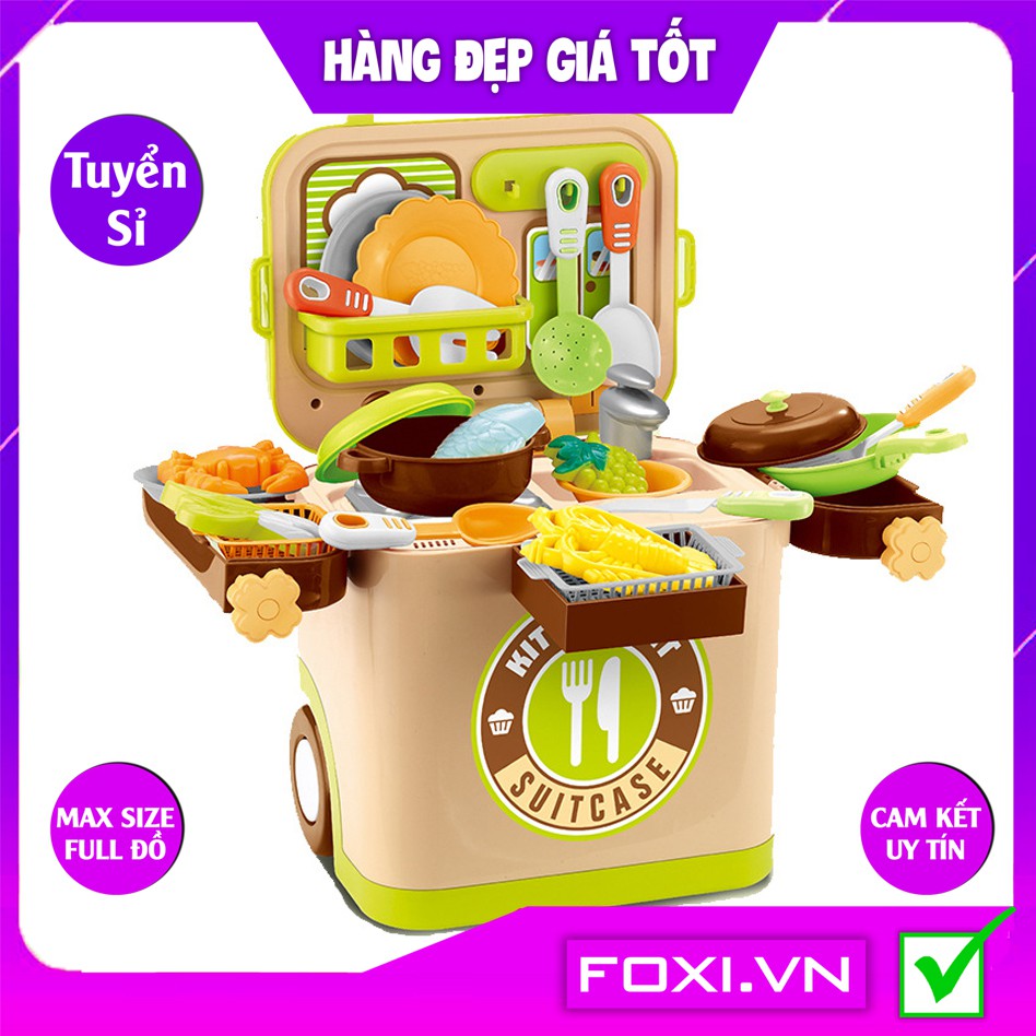 Bộ đồ chơi nấu ăn-bác sĩ-nướng BBQ Foxi-nhập vai-giáo dục hướng nghiệp-có pin-âm thanh như thật-hàng loại 1-to và đẹp