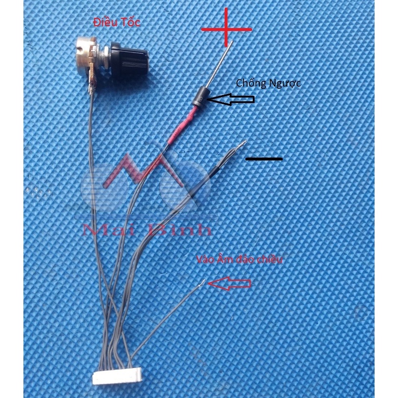 Motor Không Than 18W Tem Vàng
