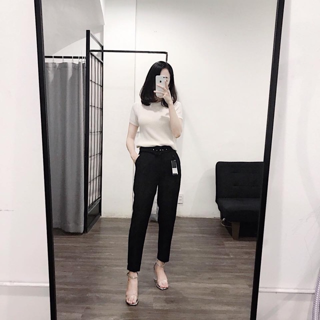 Quần baggy kèm belt 63Q04