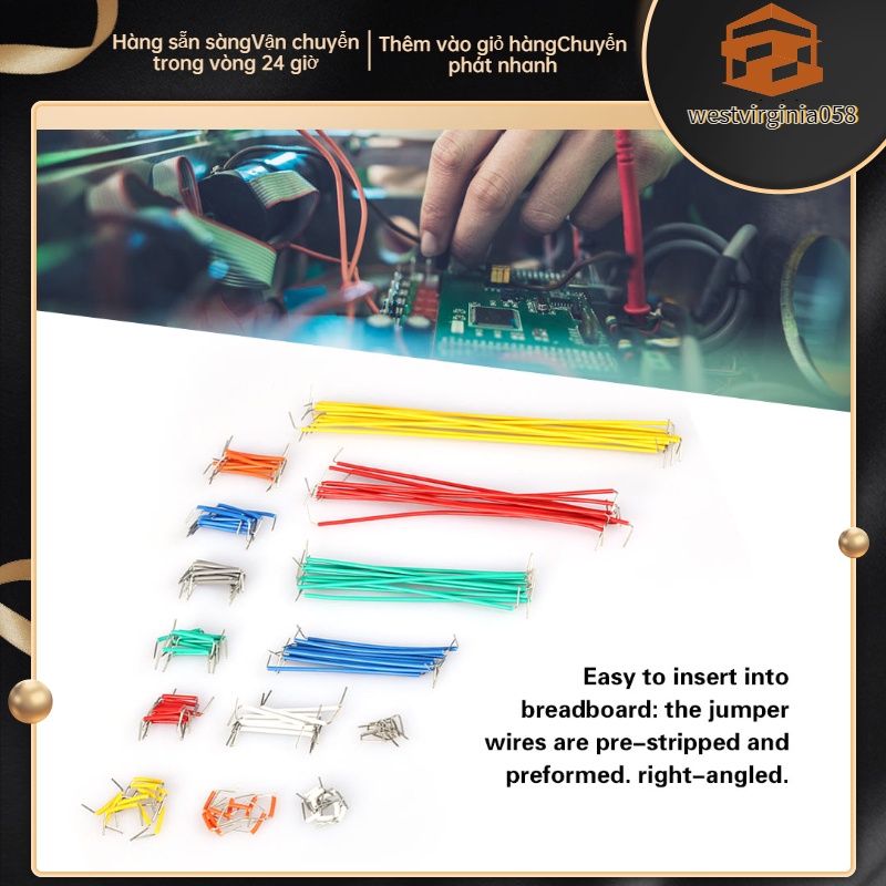 Hot Deals140 Pcs Breadboard Jumper Wire Kit 14 Lengths Assorted Wires with Storage BoxSpot ExpressWestvirginia058