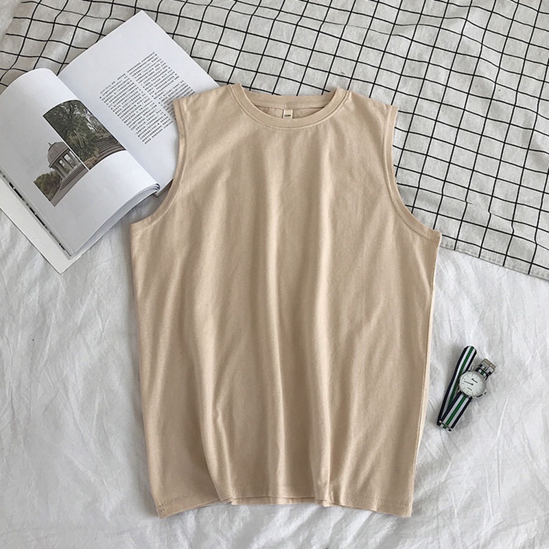 Áo Thun Nam 3 Lỗ Tanktop Sát Nách Cổ Tròn Trơn Thời Trang Zenkonu TOP NAM 224V2