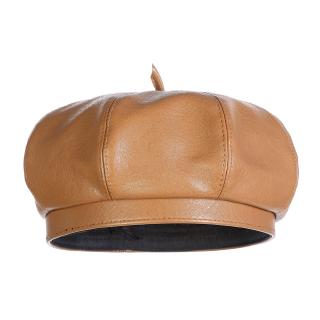  Mũ Beret da phong cách Retro cho nữ