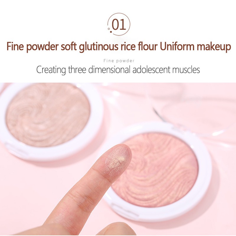 (Hàng Mới Về) Phấn Nén Bắt Sáng Đơn Sắc Độ Bóng Cao Dikalu | BigBuy360 - bigbuy360.vn