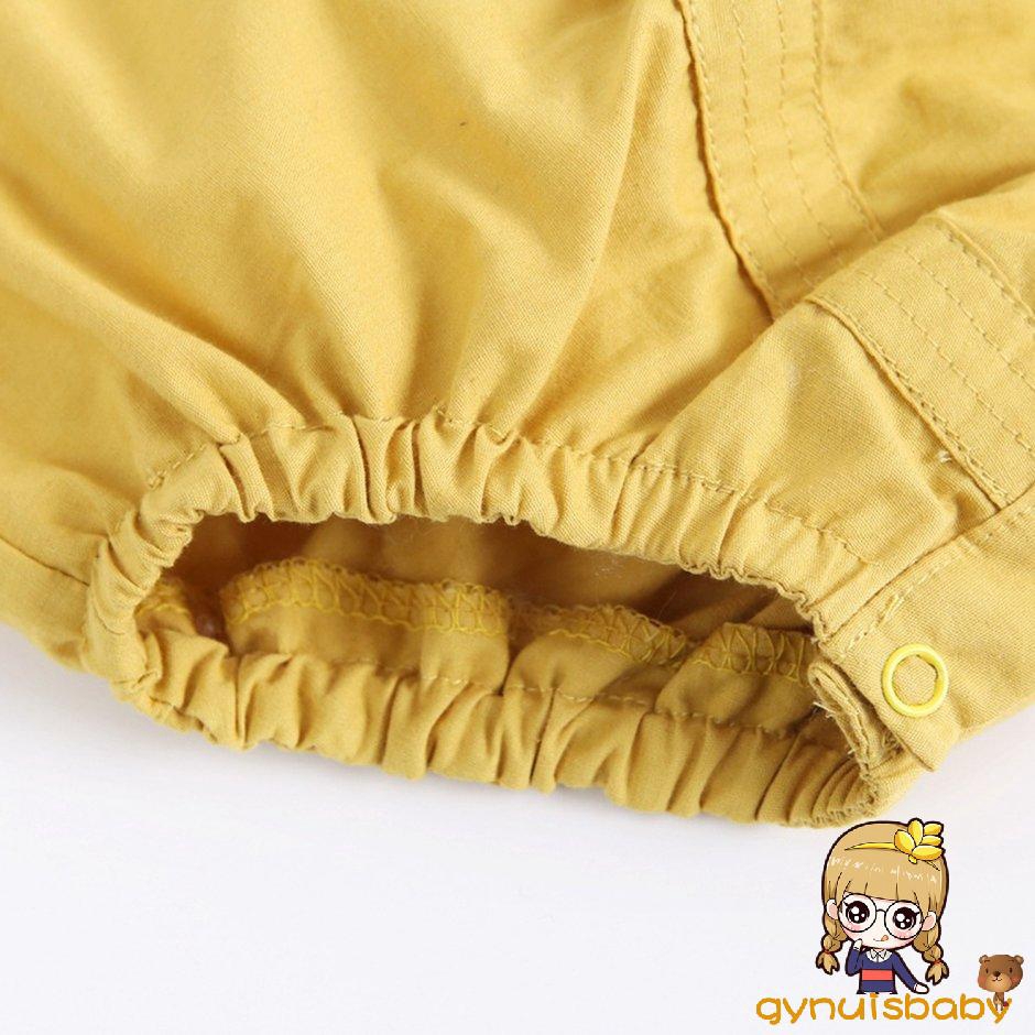 Áo Hoodie Tay Ngắn Chất Liệu Cotton Cho Bé Trai Sơ Sinh