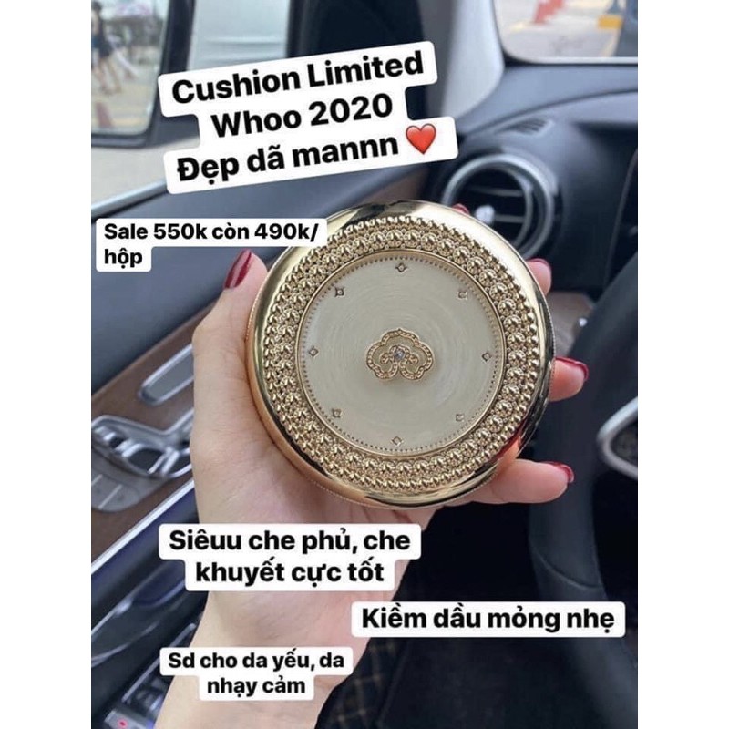 Phấn nước whoo vàng