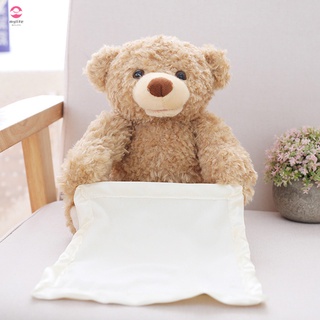 Thú nhồi bông hình gấu teddy biết nói mềm mại cho bé