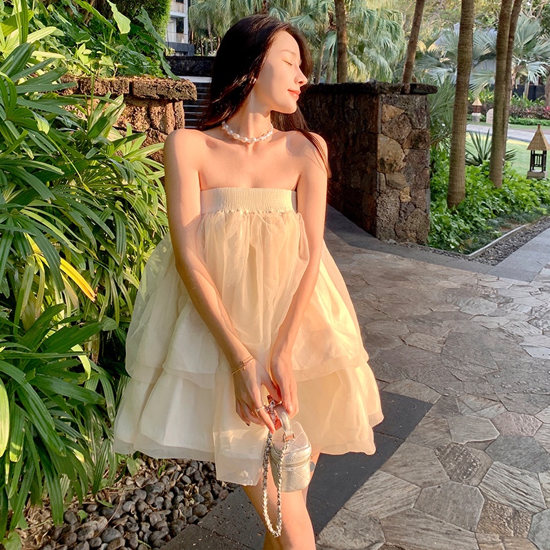 Đầm IELGY chữ A nhẹ nhàng cho nữ