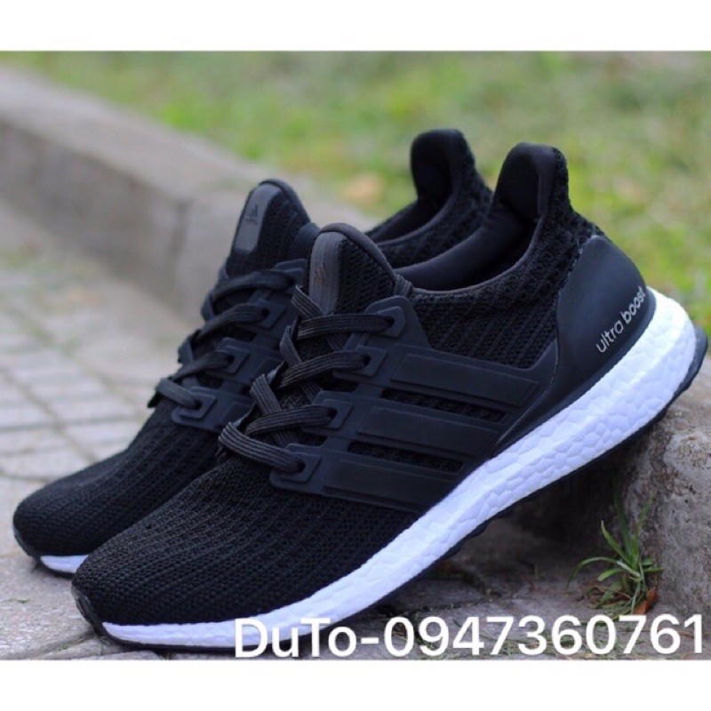 Giày ultra boost đen, trắng, xám size Nam Nữ