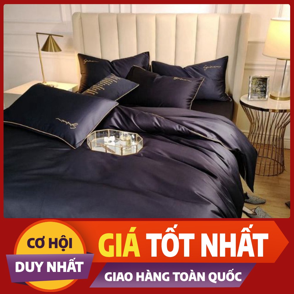 Bộ chăn ga gối lụa Tencel Sumoi( nhiều màu)