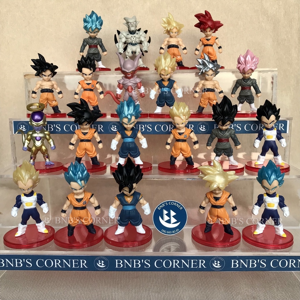 Part 2 - Mô hình nhân vật Songoku 8cm Dragon Ball - Bảy viên ngọc rồng