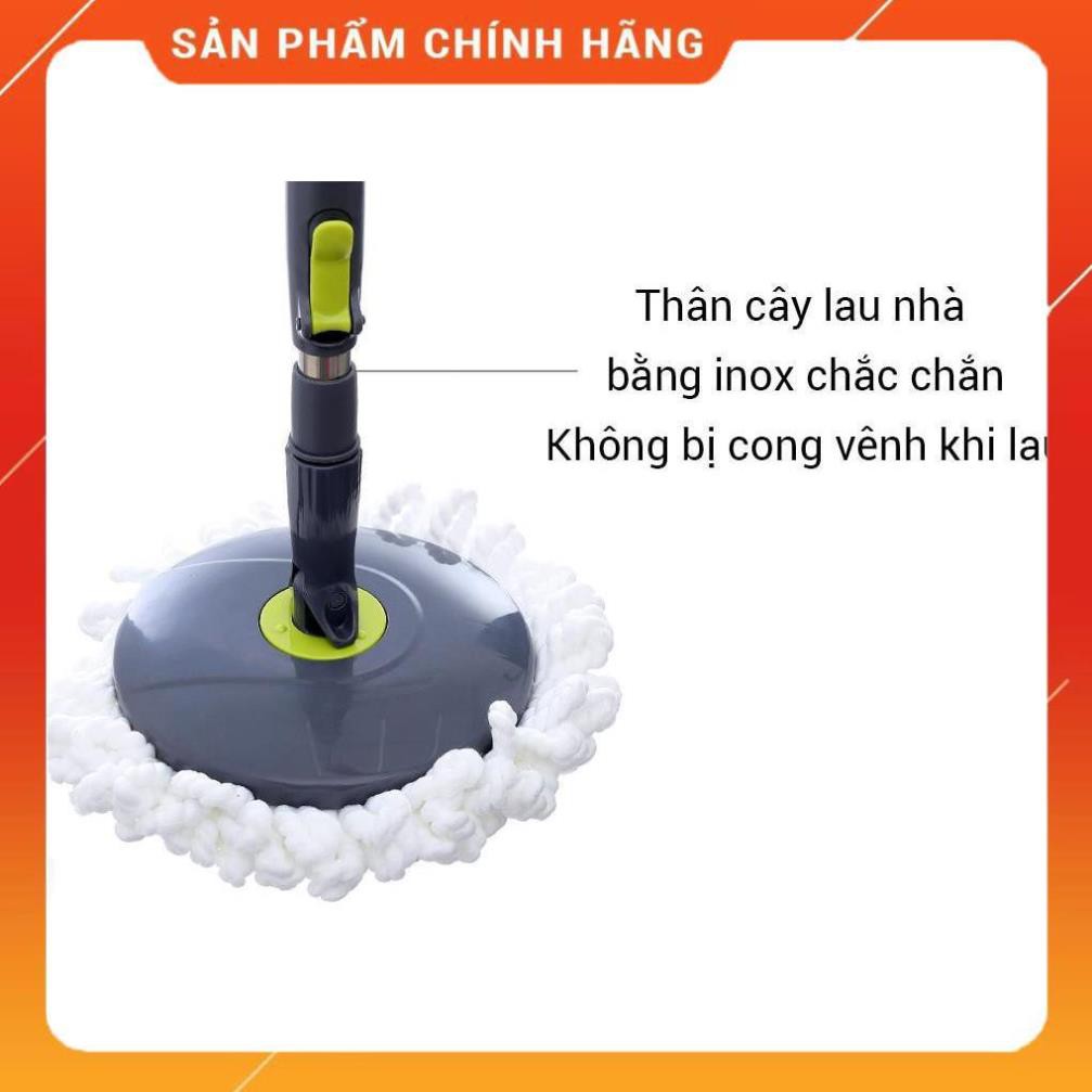 [FreeShip] [LOCK&amp;LOCK] Bộ Lau Nhà Mini LOCK&amp;LOCK tặng kèm 2 Bông Lau - ETM498 - Bmart Huy Anh