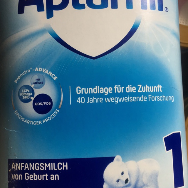 Sữa Aptamil Pronutra nội địa Đức (ap xanh cao) số 1 800g