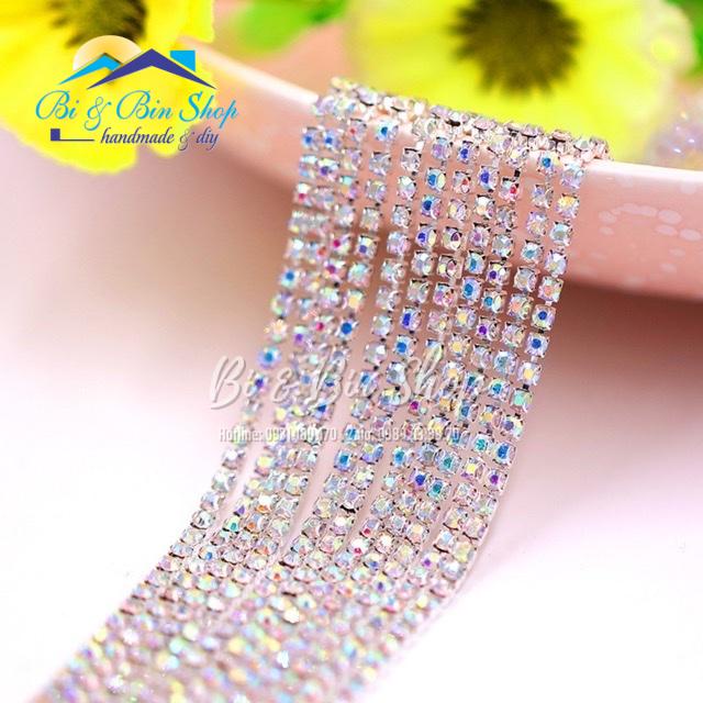 1 Mét Dây Xoàn Chấu D Đính Kết Trang Phục Thời Trang, Làm Phụ Kiện Handmade - Bi &amp; Bin Shop