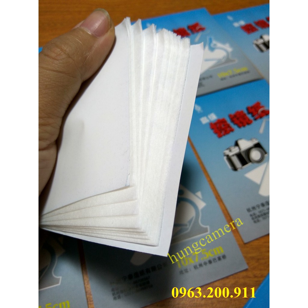 Giấy lau len, ống kính máy ảnh (Quyển 50 tờ) GALA HOME