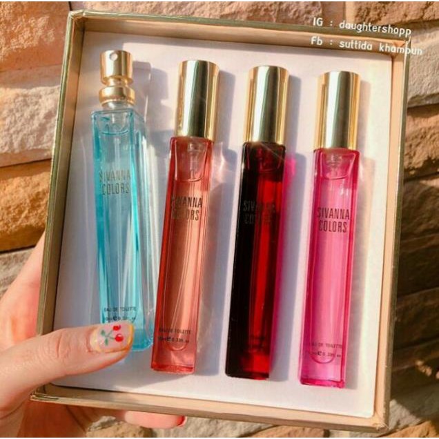Fullbox set 4 nước hoa Sivanna Angel Kiss -Thái Lan