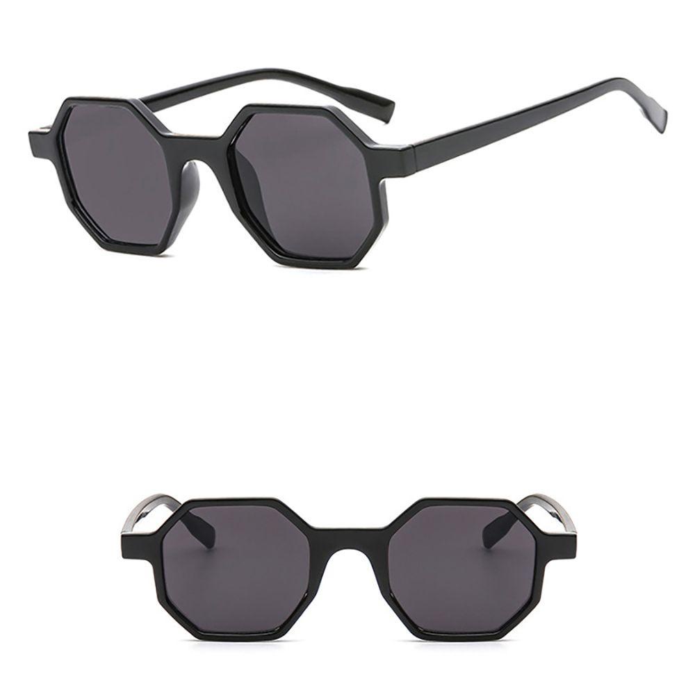 IVORY Kính Mát Tròng Đa Giác Nhiều Màu Sắc Chống Bức Xạ Phong Cách Hàn Quốc Cho Nam Và Nữ