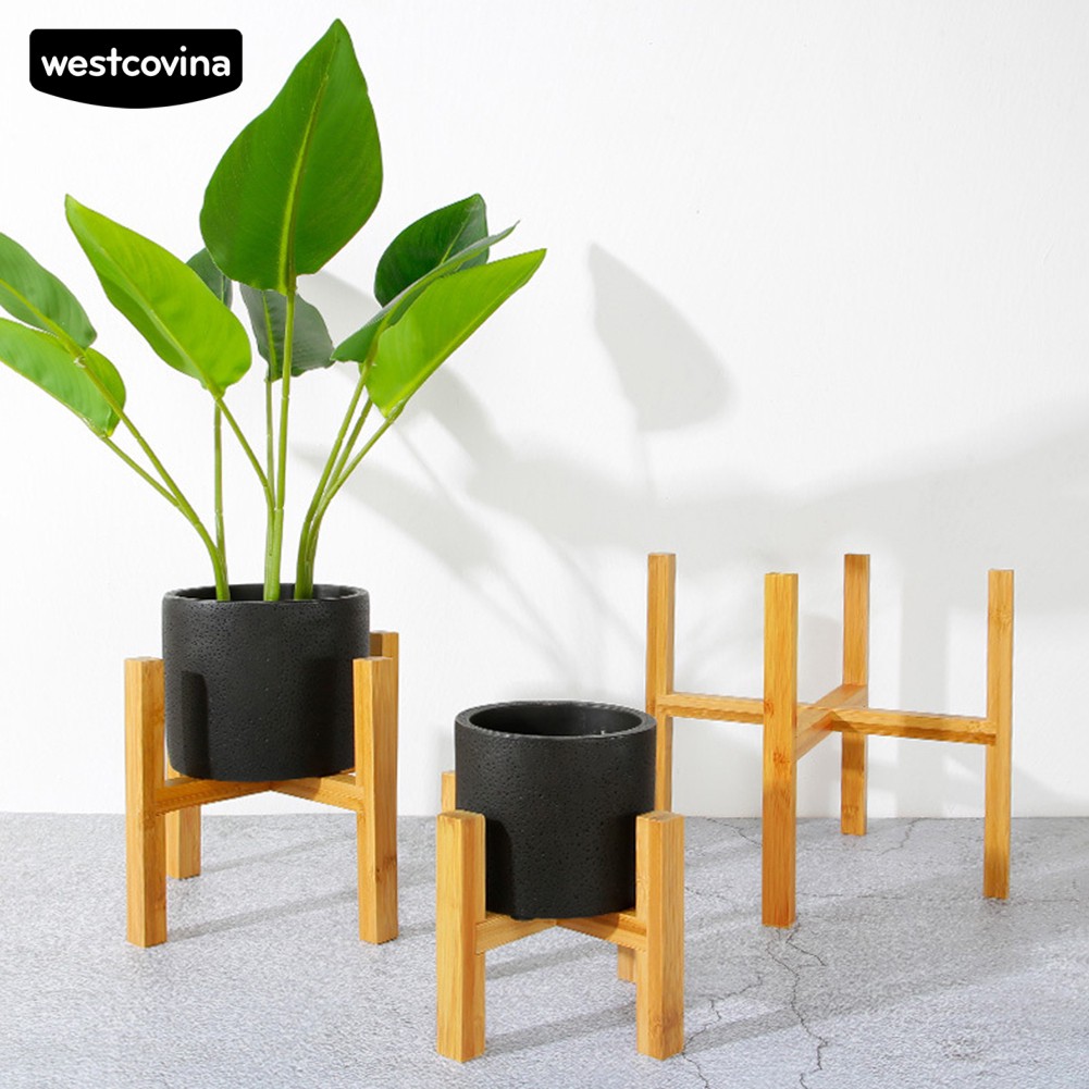 Giá Gỗ Để Chậu Hoa Trang Trí Nội Thất