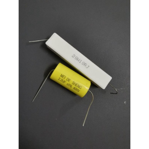 Combo tụ lọc trở sứ dùng cho loa treble 250, 350, 450, 750